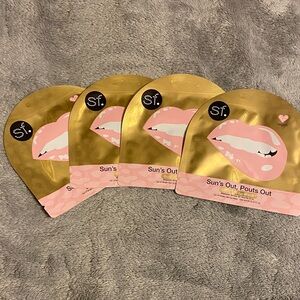 Gold and Pink Lip Mask Set